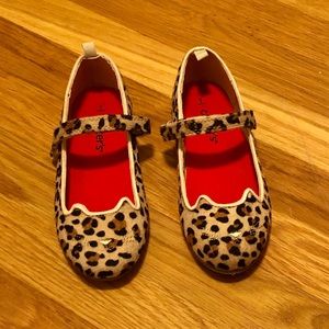 Carter’s Cheetah Ballet Flats - never worn